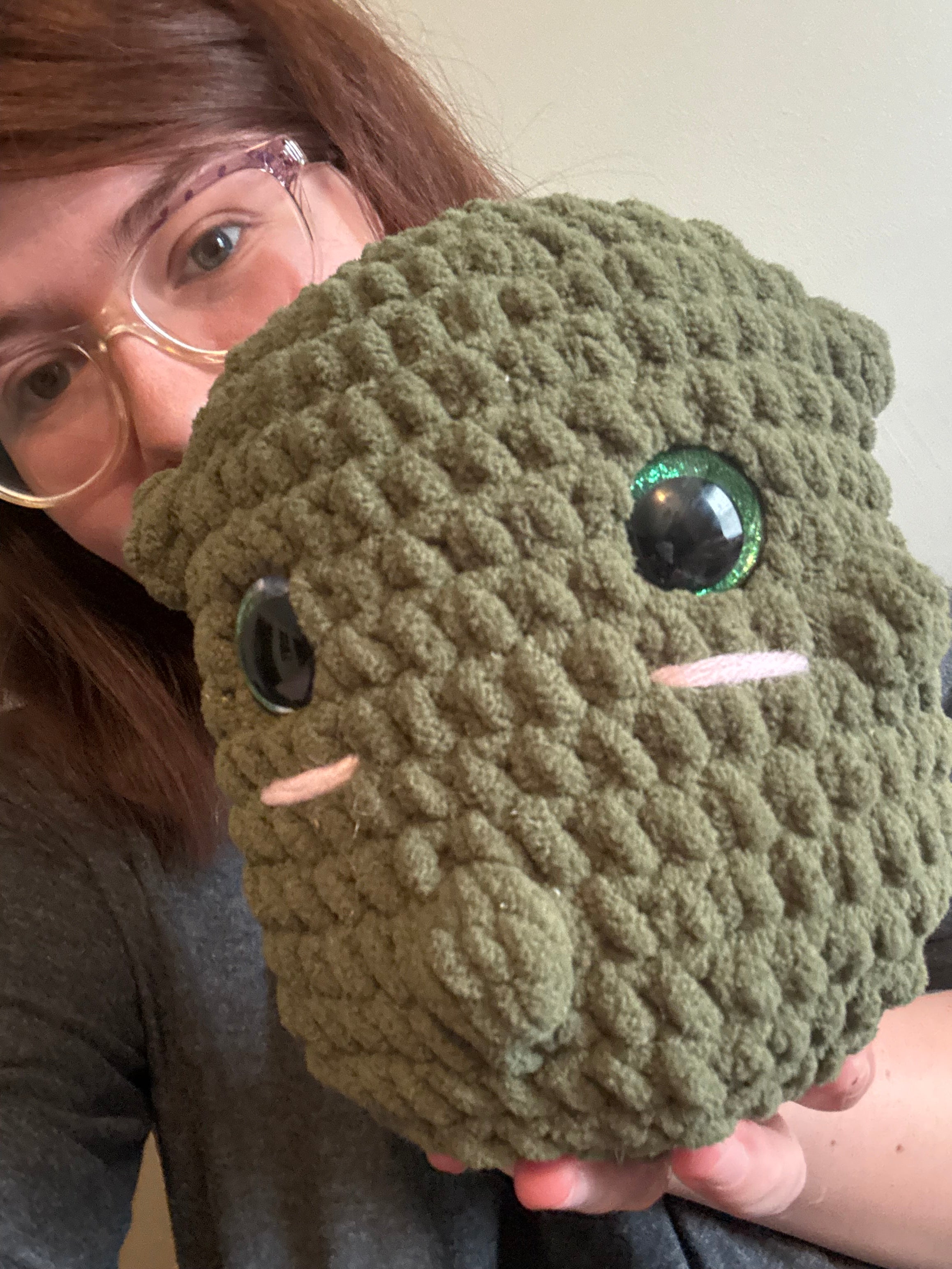 Larry the pickle plush
