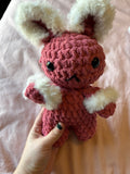 Crochet fuzzy bunny