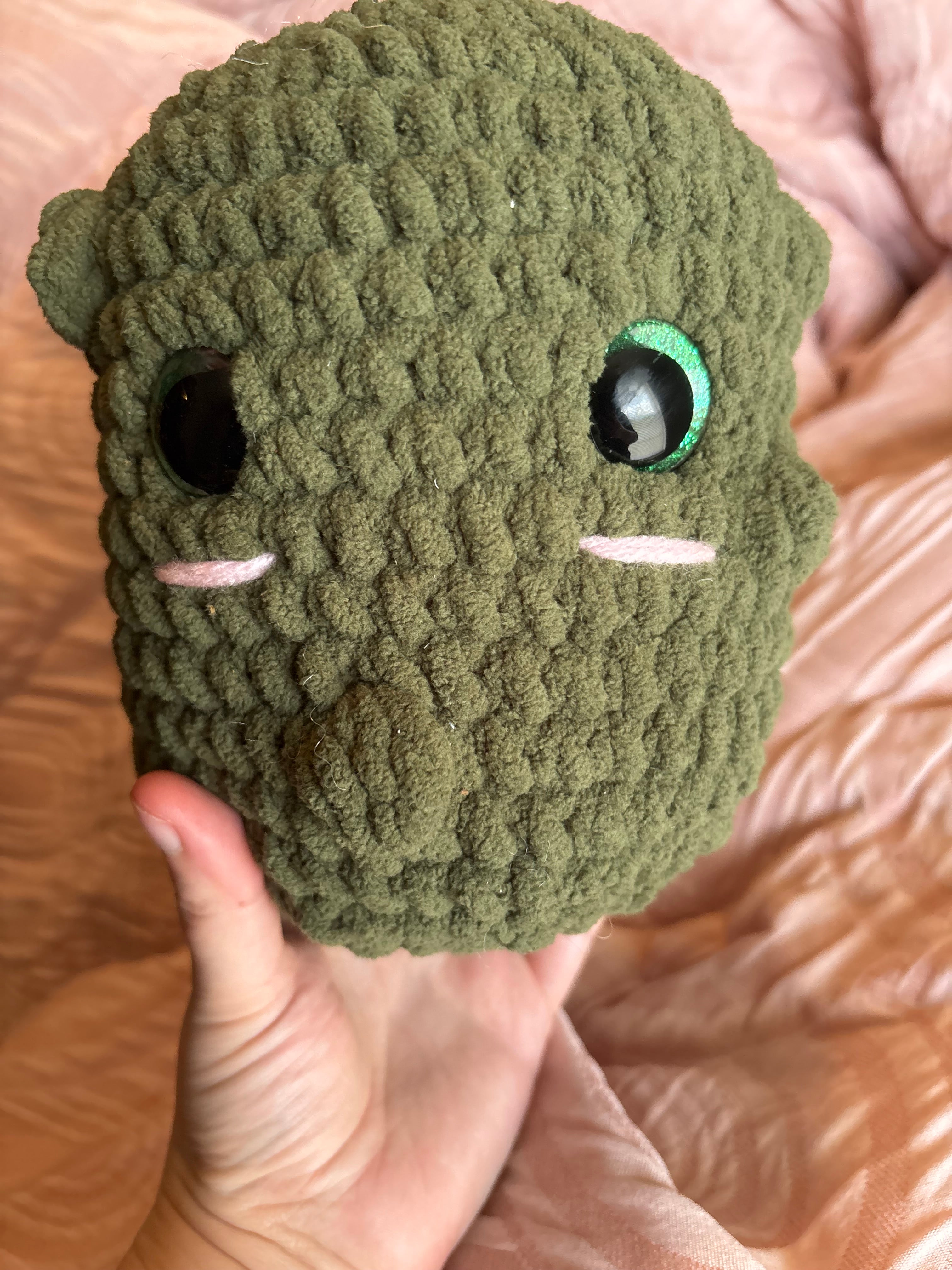 Larry the pickle plush